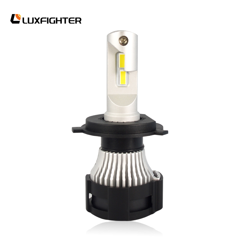 Lampu Depan LED P18 H4 112W 10800LM Mentol Led Kereta