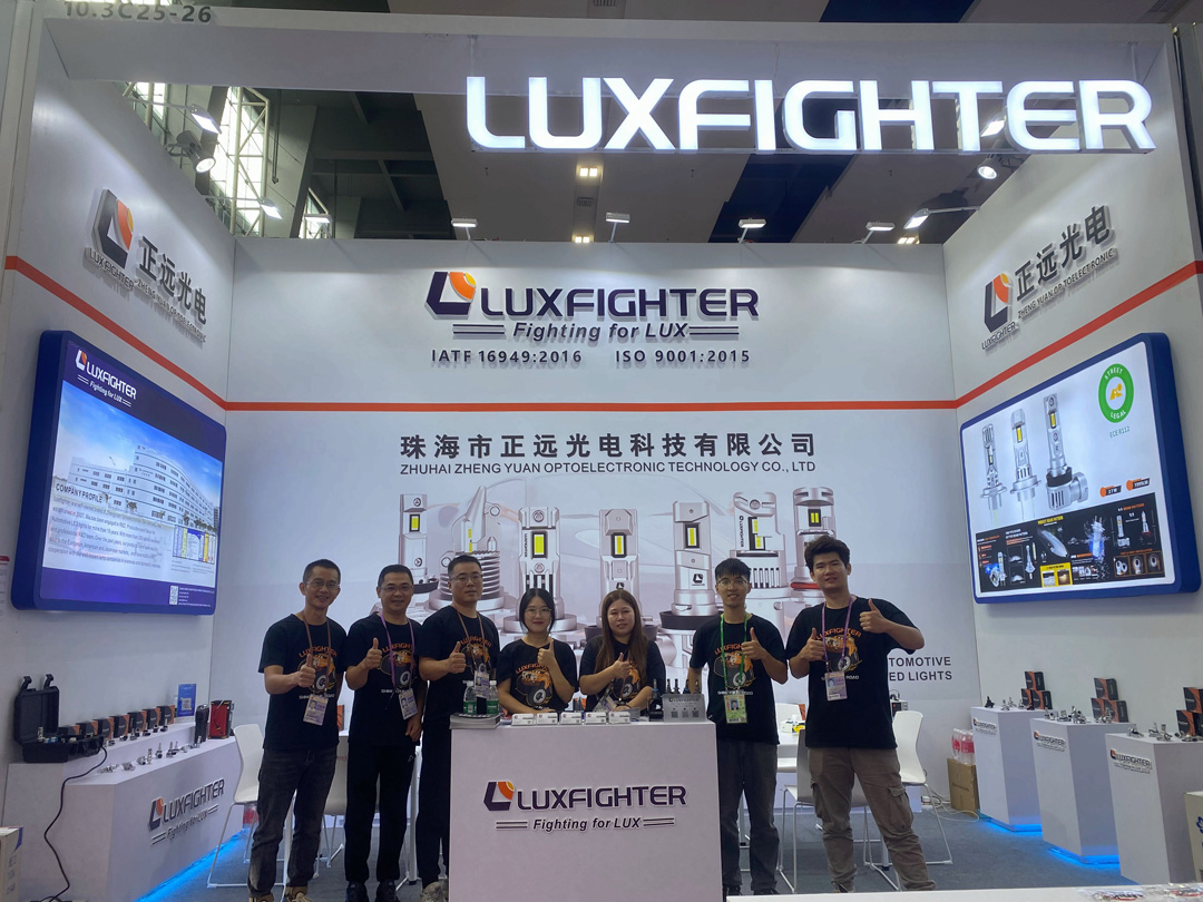 Luxfighter LED Lampu depan Canton Fair ke -134
