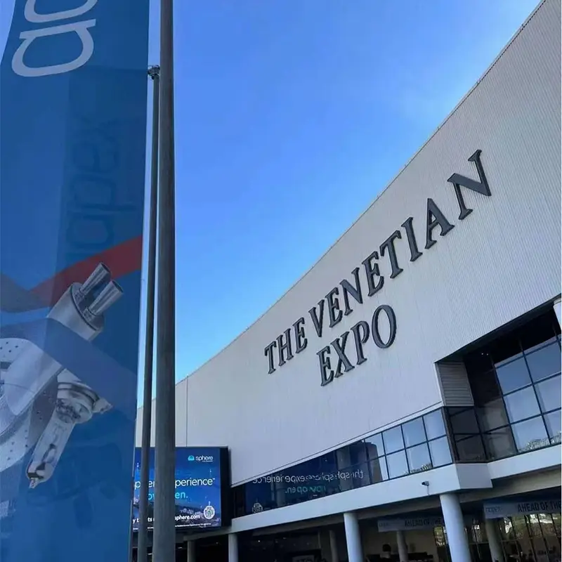 Luxfighter Car Led Headlight Pameran di Aapex 2023 Las Vegas