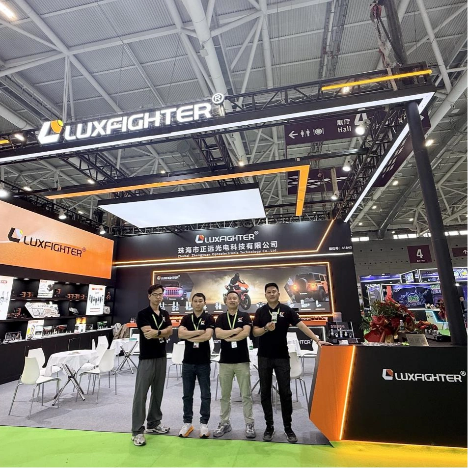 LUXFIGHTER Pamerkan Penyelesaian Lampu LED Premium di Ekspo Auto Shenzhen Jiuzhou 2026