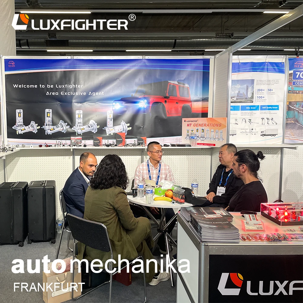 Teknologi Pencahayaan Auto Juruterbang: Luxfighter Diperkenalkan pada pameran bahagian automotif Automechanika Frankfurt 2026